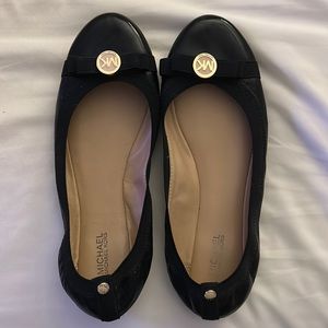 Michael Kors Black Ballet Flats